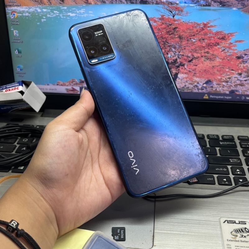 Vivo Y21t Ram 6/128GB Second Ori