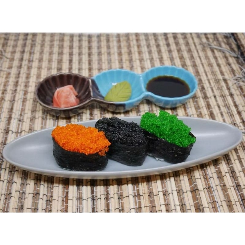 

TOBIKO GRADE PREMIUM HALAL / TELUR IKAN TERBANG TOPPING SUSHI