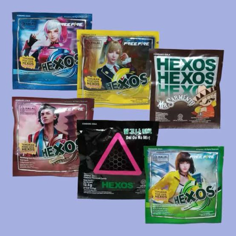 

PERMEN HEXOS MELEGAKAN TENGGOROKAN (rasa dikirim random)