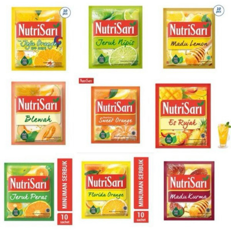 

Nutrisari rencengan/rentengan murah berbagai varian rasa