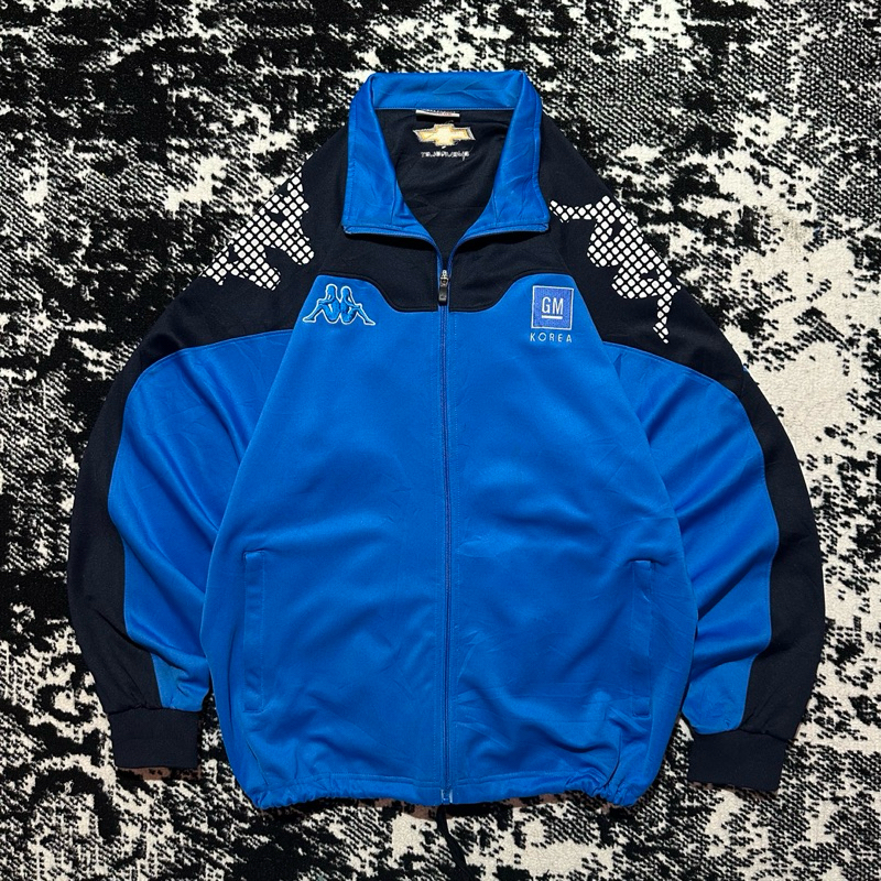 Windbreaker Kappa Chevrolet Vintage Jacket Colourblock