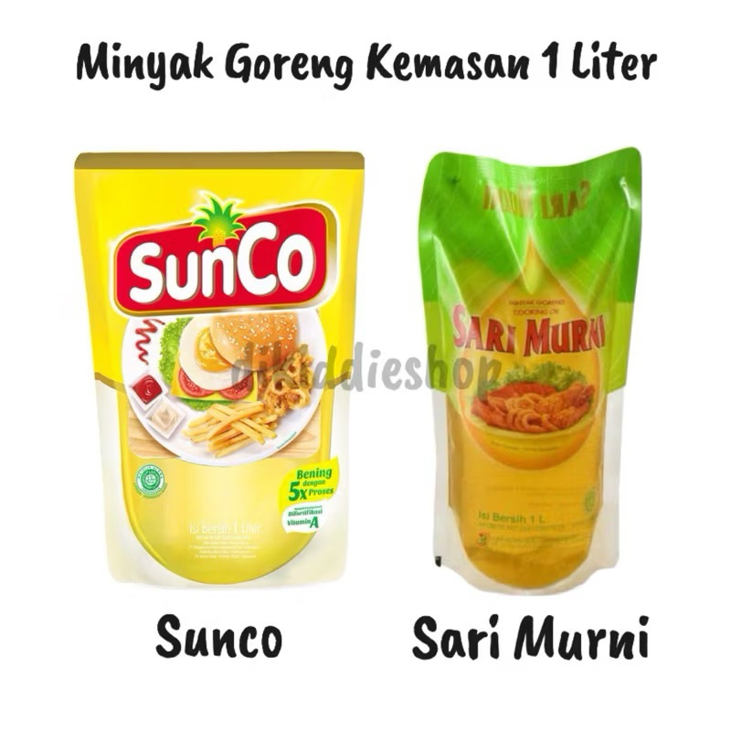 

Minyak Goreng 1 Liter SUNCO & SARIMURNI