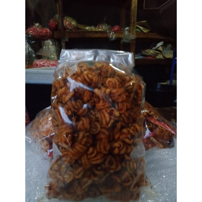 

seblak basreng baso goreng bakso 500gr setengah kilogram pedas daun jeruk