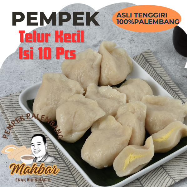 

Paket Pempek Telur 10 PCS – Isi Telur Full Creamy! Food Frozen makanan instant