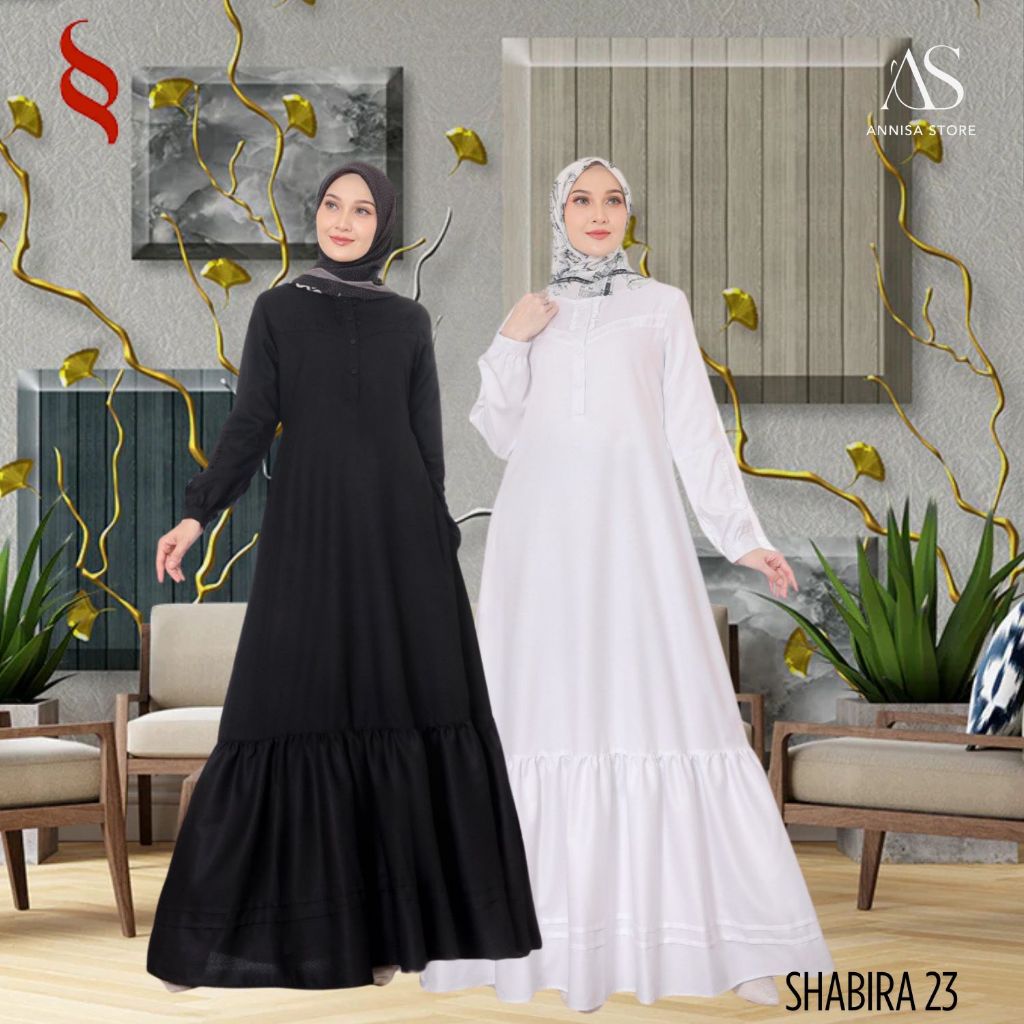 BAJU GAMIS HAJI UMROH WANITA SEPLY SHABIRA 23 / BAJU GAMIS WANITA UNTUK UMROH DAN HAJI