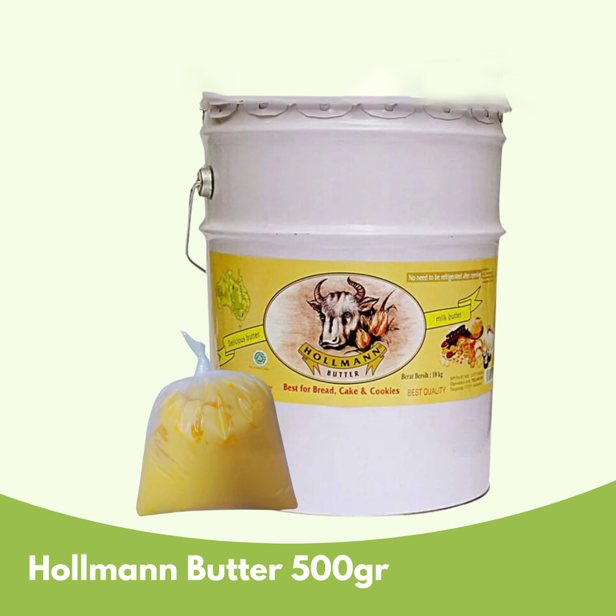 

HOLLMANN BUTTER 500GR / HOLLMANN MENTEGA HOLLMANN BUTTER REPACK 500GR
