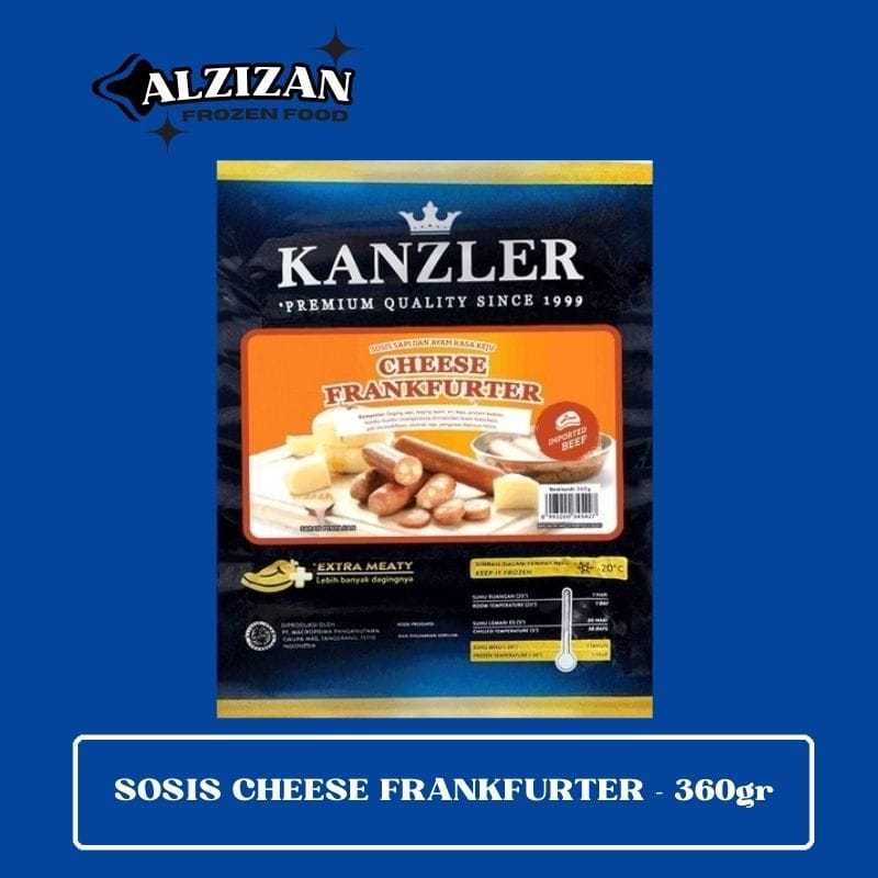 

Kanzler Cheese Frankfurter 360gr Isi 5 pcs