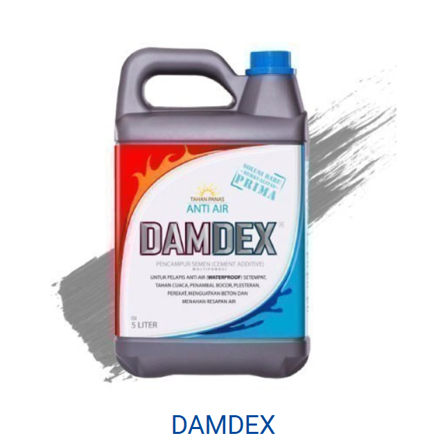 DAMDEX 5 LITER 20 LITER OBAT COR ANTI BOCOR PEREKAT KERAMIK PLASTERAN MULTIFUNGSI