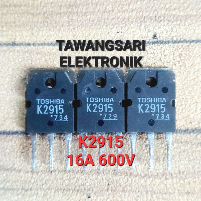 Mosfet K2915 Original Mosfet Toshiba K2915 Cabutan