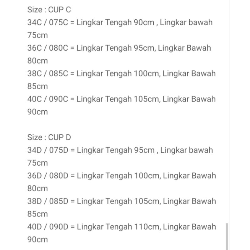 KLPB Sorella bra berkawat jumbo cup C,D,34,36,3840, N10-29868 Dwjl