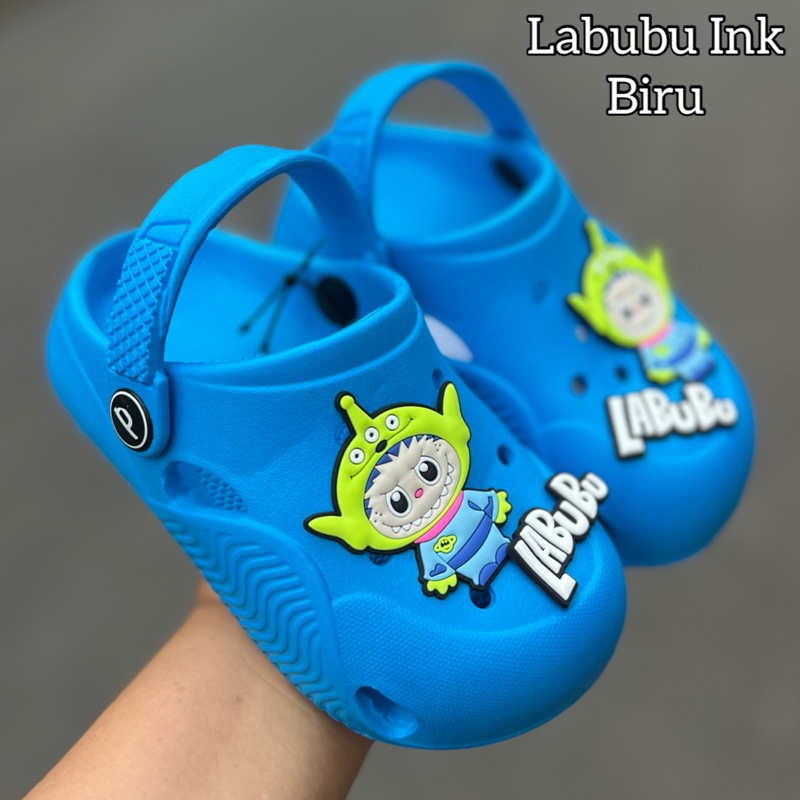 SANDAL BAIM ANAK LABUBU INK TERBARU CEWEK COWOK 2 3 4 5 TAHUN
