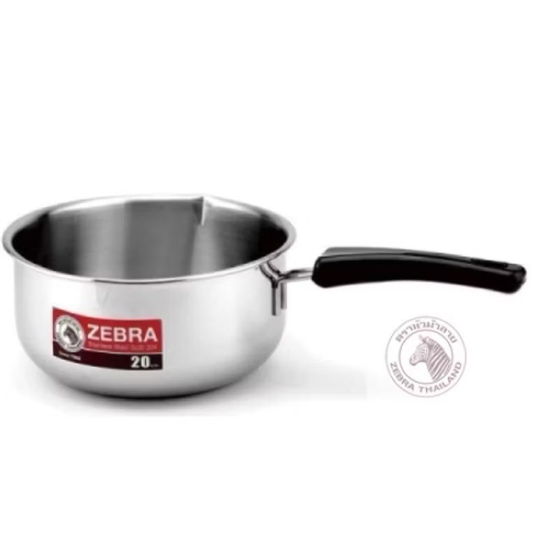 Zebra Sauce Pan 20cm | Panci Susu Stainless Steel SUS304