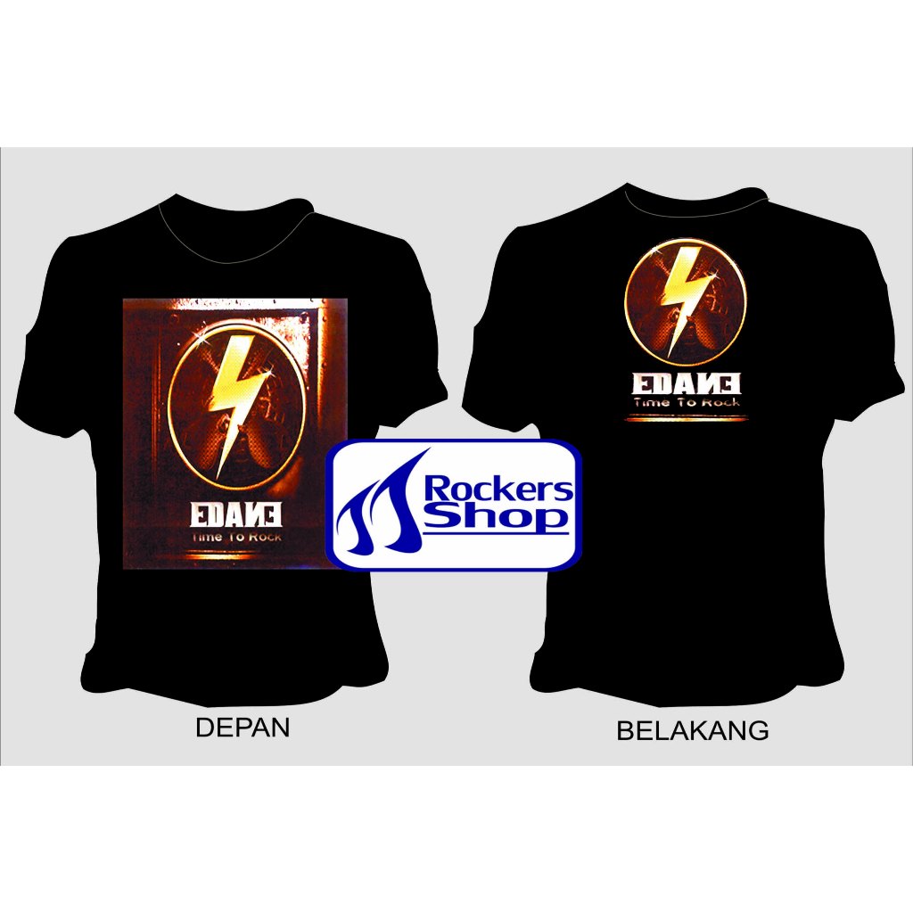 KAOS EDANE COVER ALBUM TIME TO ROCK BAND ROCK EET SJAHRANIE