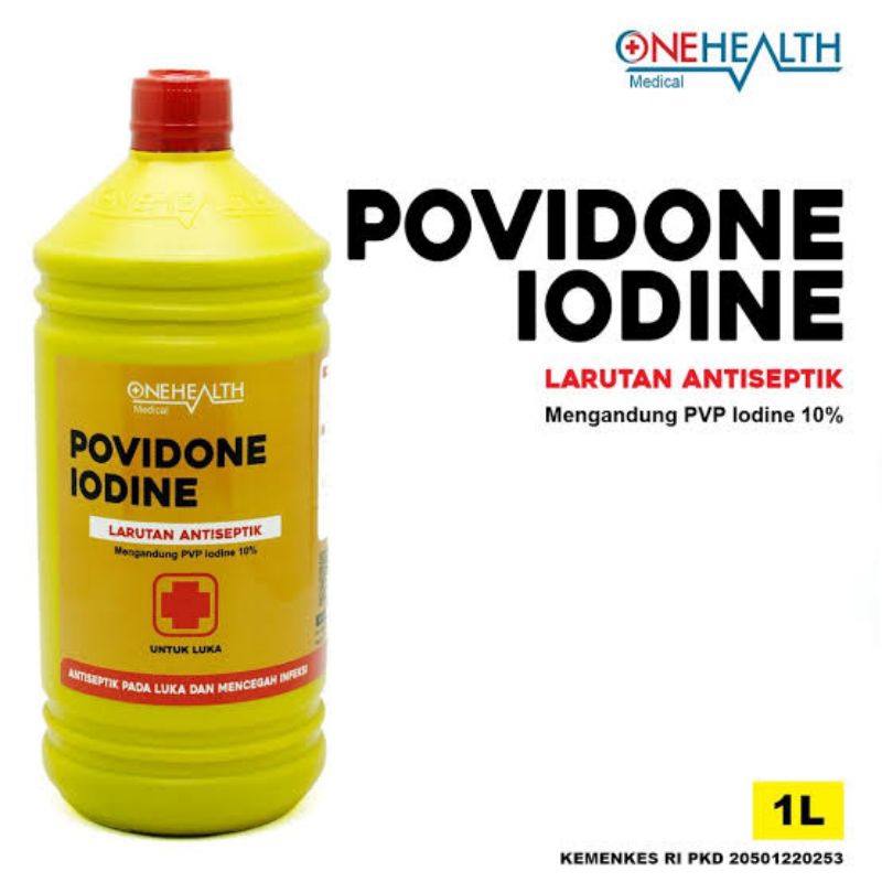 Povidone Iodine 1 Liter - Onehealth