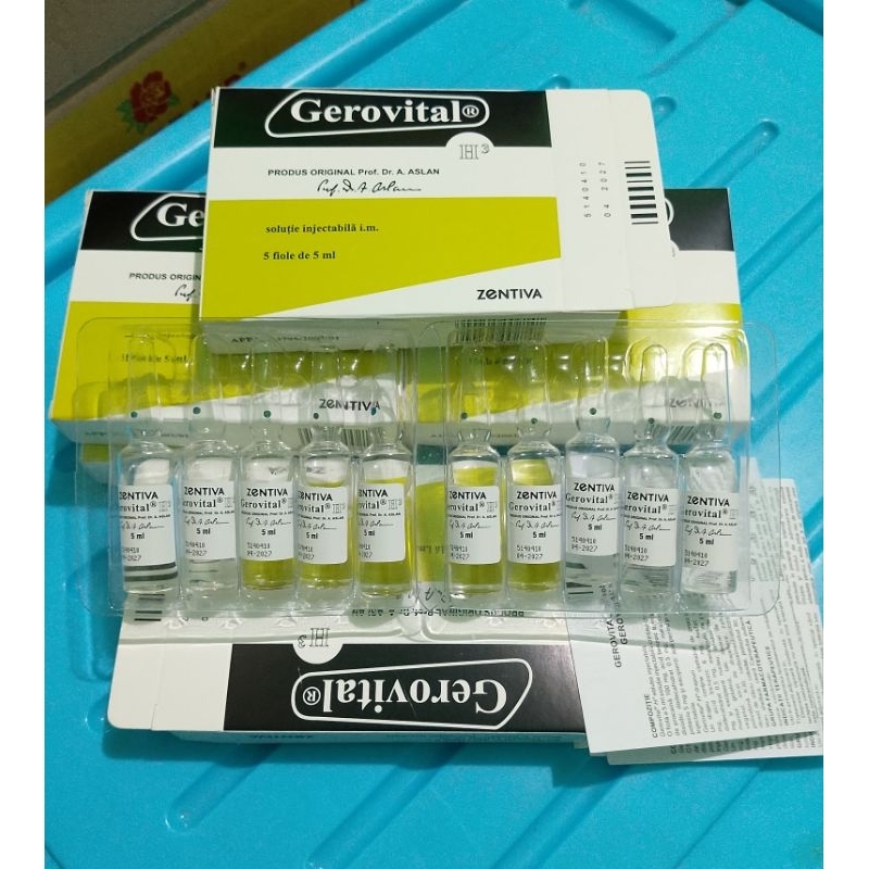 Gerovital H3 ampul bening Gerovital