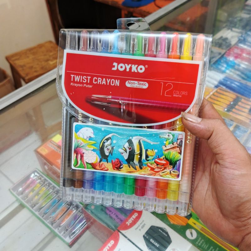 

Crayon Putar 12 Warna JOYKO