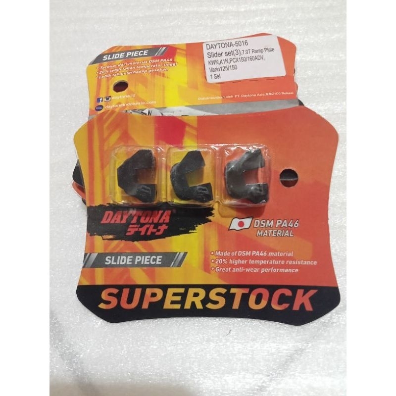 SLIDER DAYTONA VARIO 125, VARIO150, VARIO 160, PCX 150 160, ADV