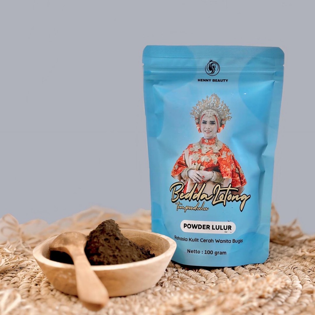 Bedda Lotong Bubuk Lulur Henny Beauty 100gr/ Lulur Bedda Lotong Henny beauty BPOM