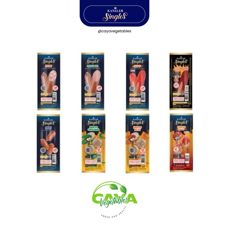 

KANZLER Singles Sosis/Baso Siap Makan All Varian | CayaVegetables