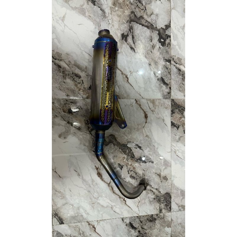 knalpot wrc Titanium original Pnp Mio
