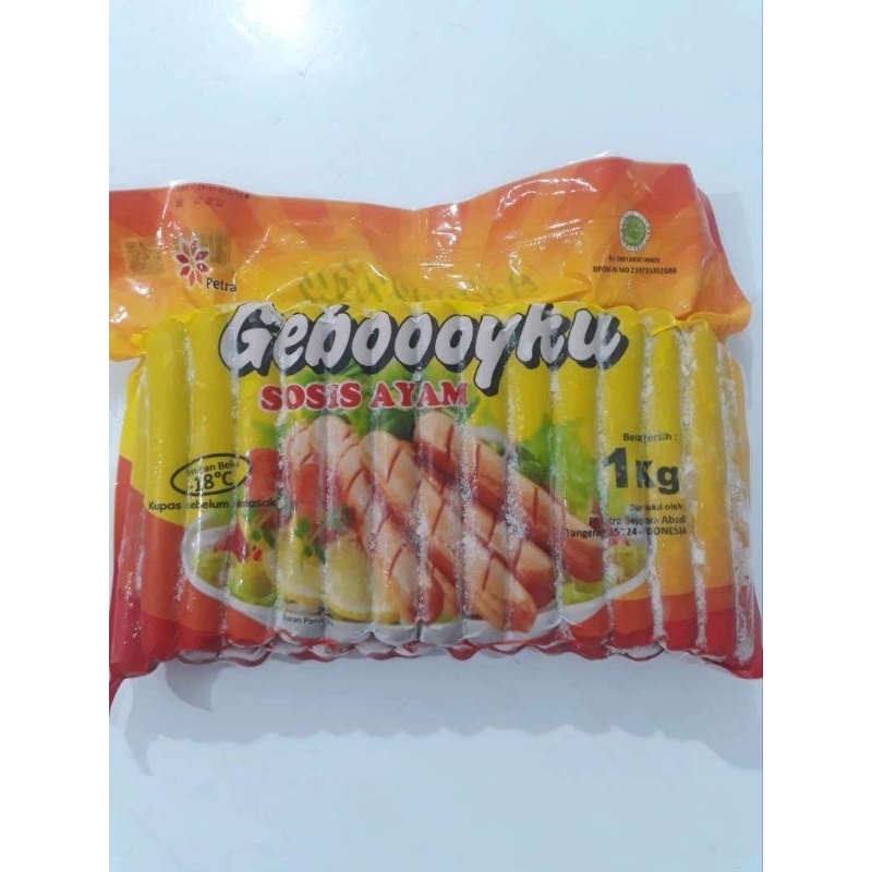 

GEBOOOYKU SOSIS AYAM 40s 1kg