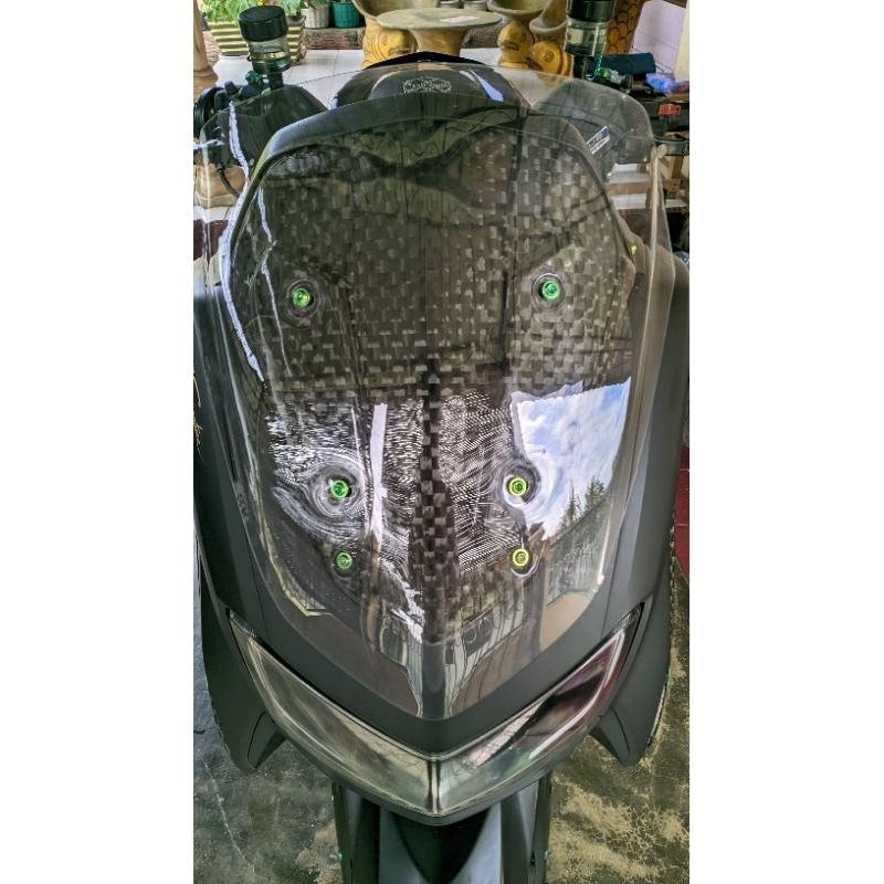 dudukan visor kevlar catur nmax new