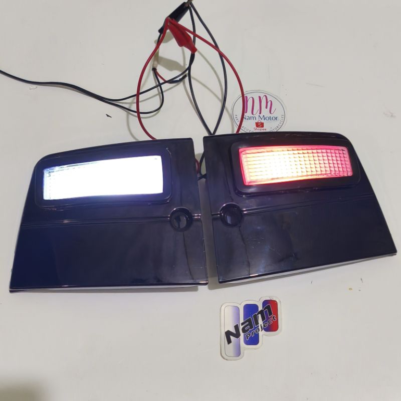 Lampu senja sayap depan Honda c700 c800 super cup LED runing custom