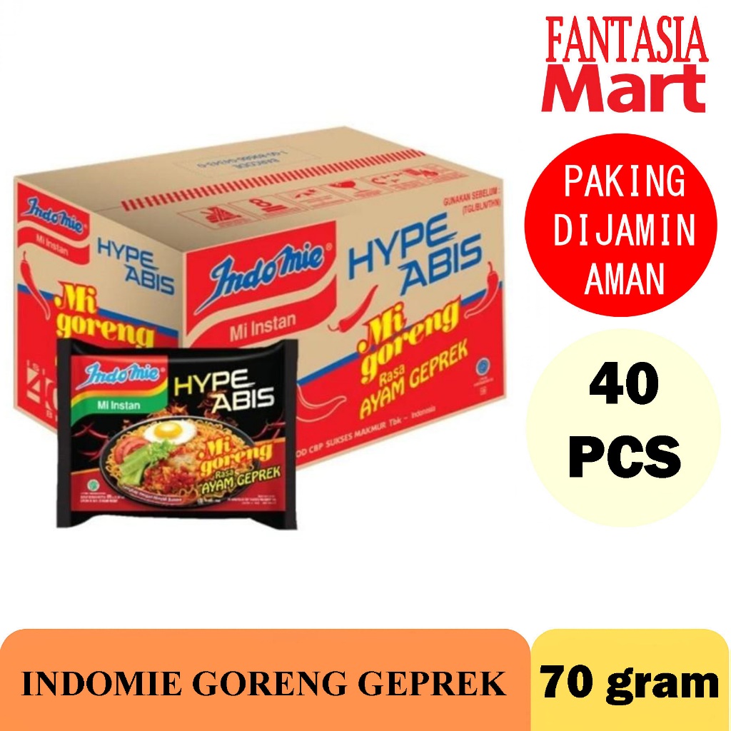

INDOMIE GORENG GEPREK PER DUS FUN CORNER DENGAN PAKING AMAN