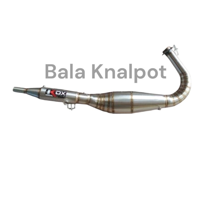 Knalpot rx king rx spesial kolong kompetisi stainles KDX