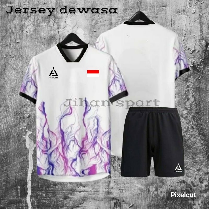 COD 1 SET+CELANA BAJU FUTSAL/BADMINTON /BOLA VOLI PANTAI