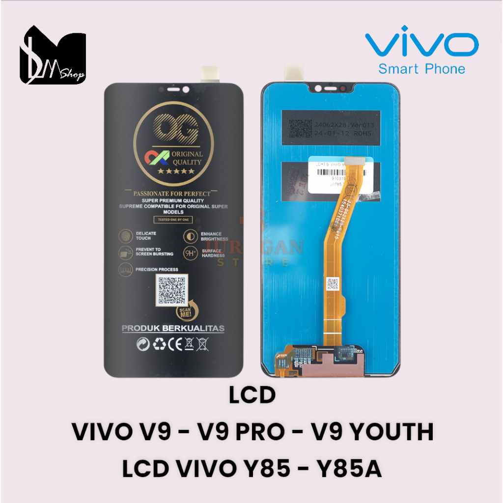 LCD TOUCHSCREEN | LCD VIVO V9 | V9 PRO | V9 YOUTH | LCD VIVO Y85 | Y85A | ORIGINAL