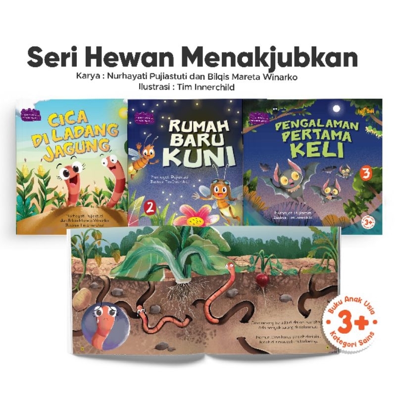 1 Set Seri Hewan Menakjubkan l Nur Hayati l Insani Kids