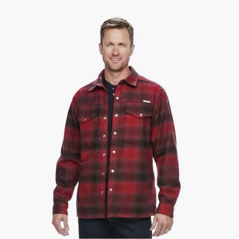 JACKET COLUMBIA FLANEL TEBAL