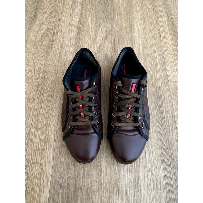 PRADA ITALY | SEPATU PRADA ASLI KULIT | LUXURY BRAND