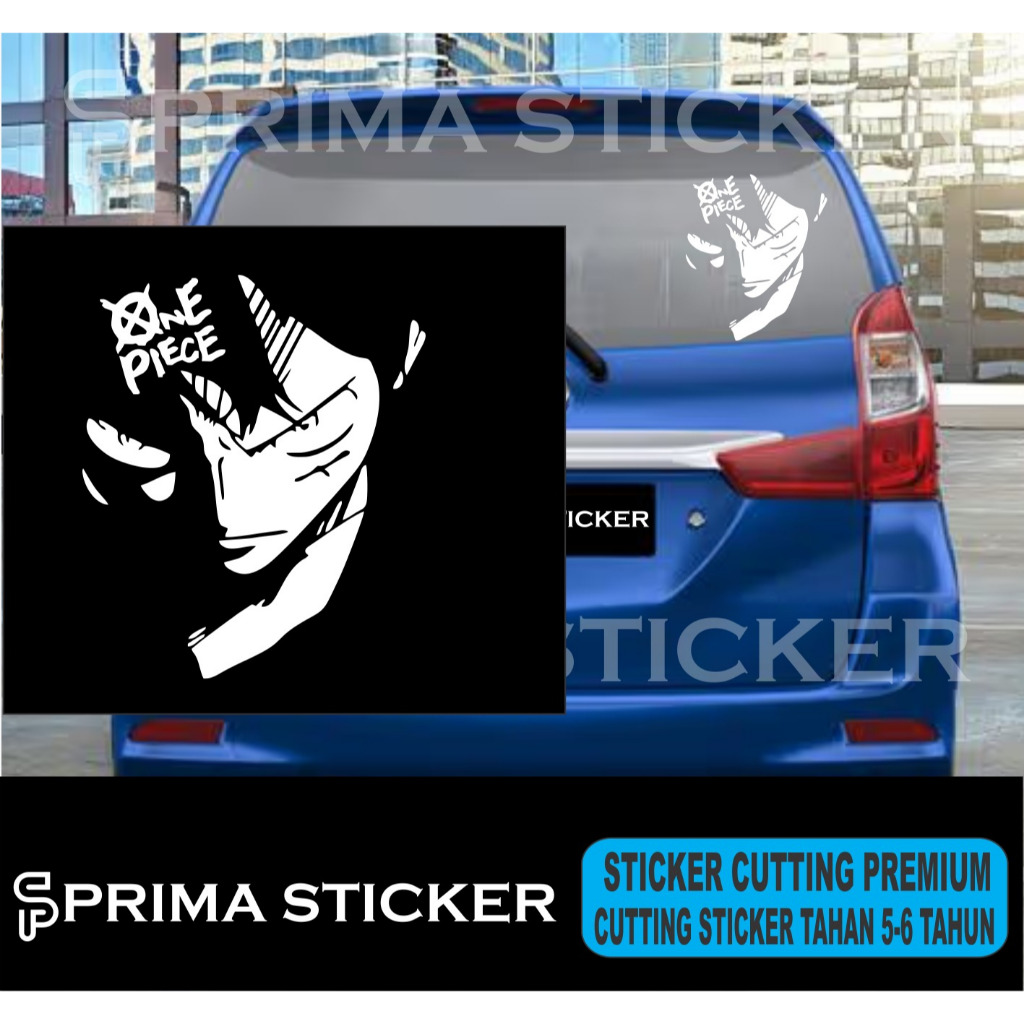 promo stiker kaca belakang mobil one piece stiker keren terbaru kaca belakang semua mobil