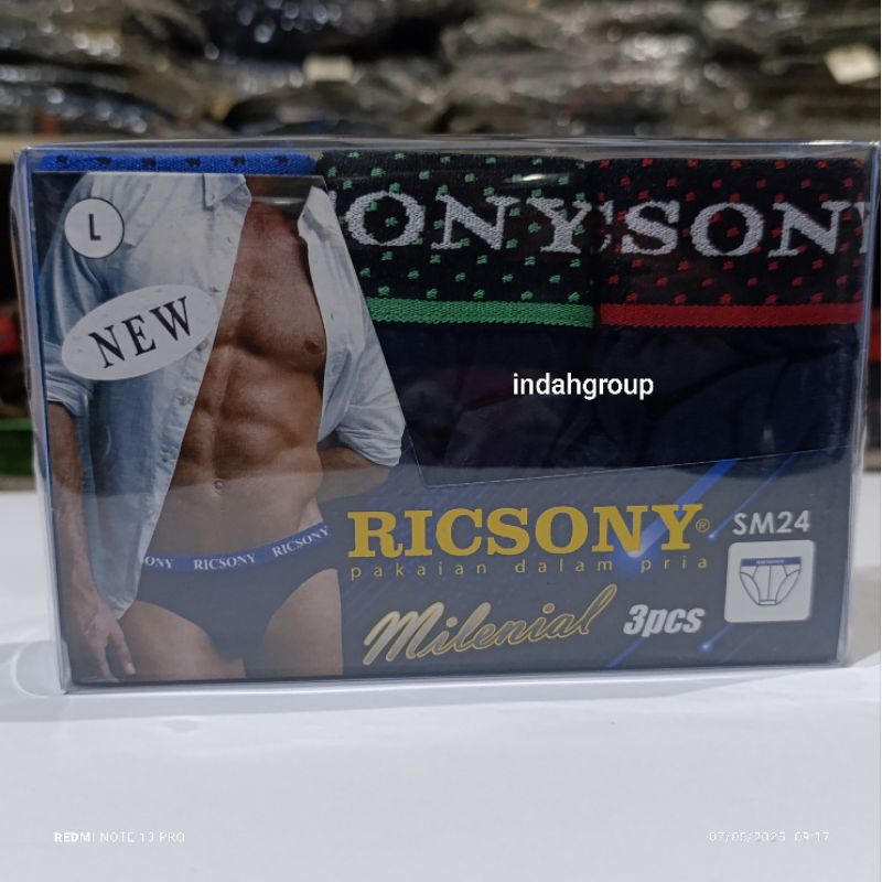 CD pria RICSONY KATUN 24/24B MLXL. XXL. XXXL PROMO