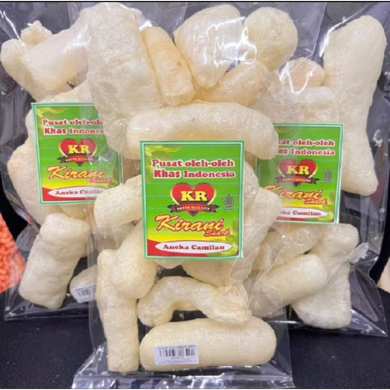 

Rambak Kulit Sapi Premium 100g Asin Gurih Renyah
