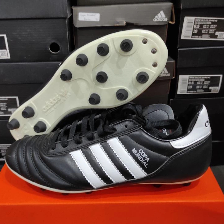 Sepatu Bola Adidas Copa Mundial Black White FG / Adidas Copa Mundial