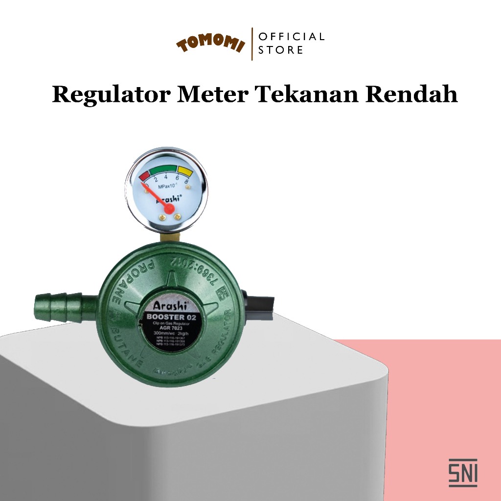 Regulator Gas Meter Premium Arashin / Regulator Gas LPG
