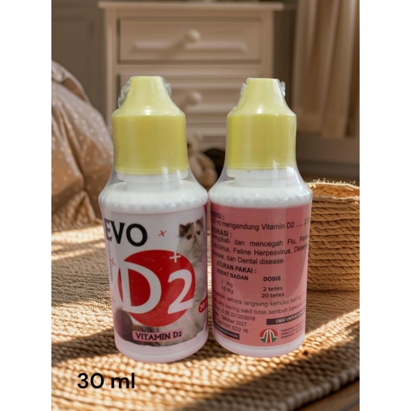 EVO D2 vitamin D2 khusus kucing