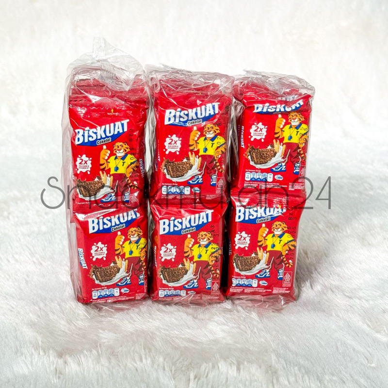 

Biskuat Biskuit Susu isi 20 PCS x 15.2 Gram