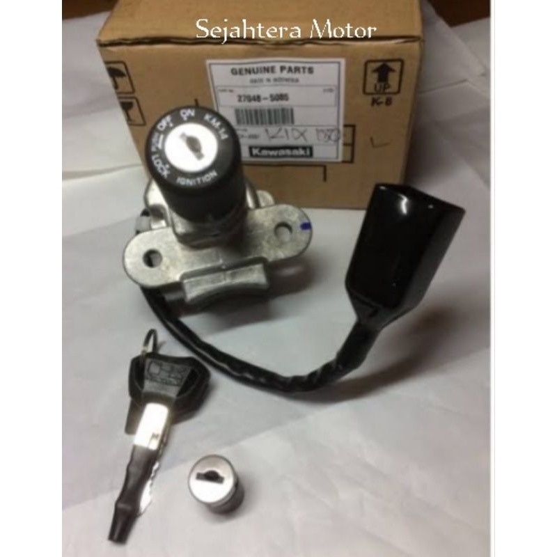 Key Set asli KAWASAKI untuk motor NINJA RR NEW 27045-0555