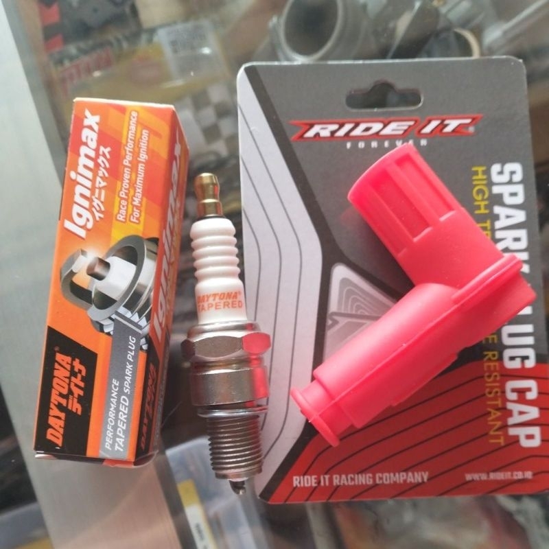 tutup cop dof Rideit busi Daytona Kawasaki Ninja 150 Ninja R Rr Ss sepaket racing original