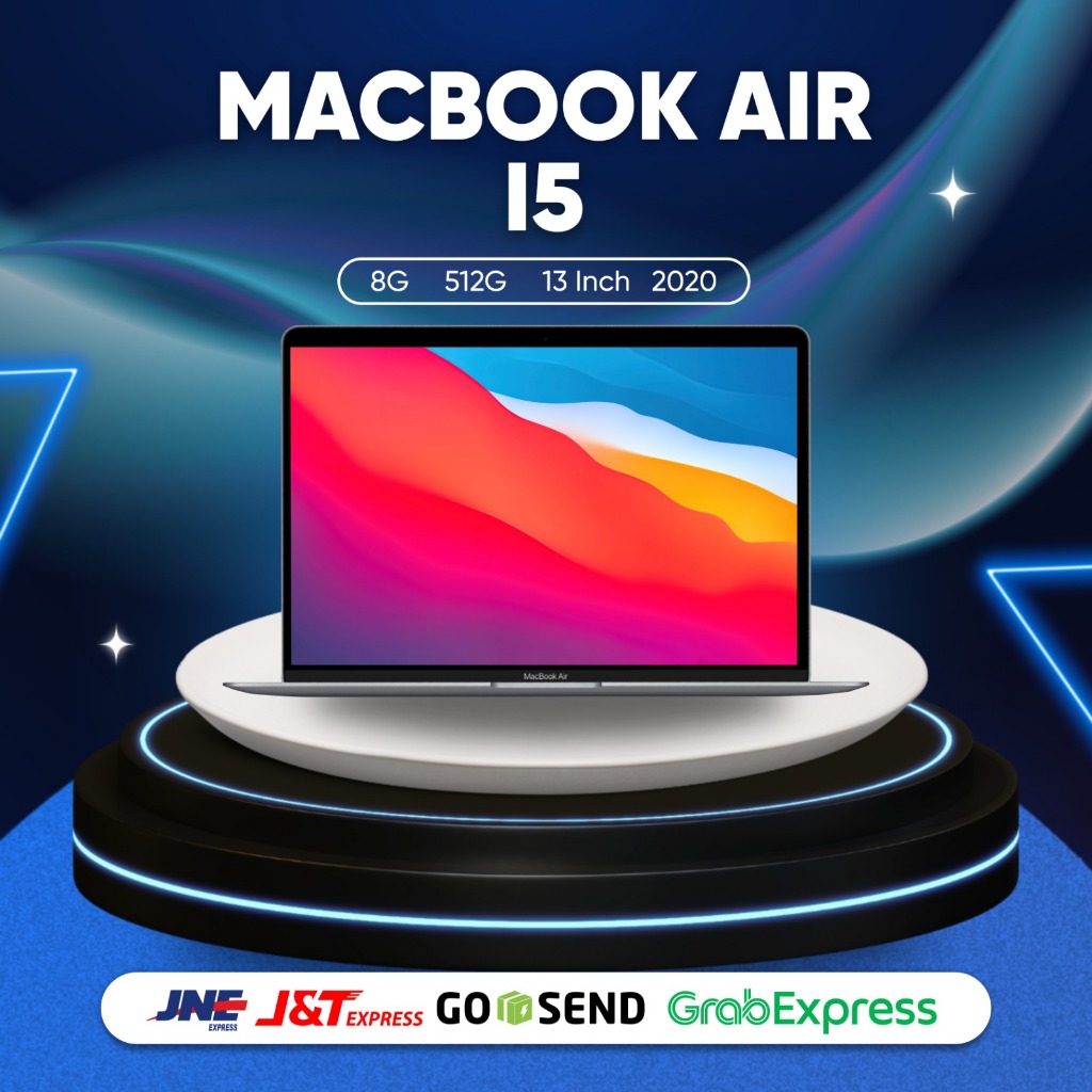 Macbook Air i5 8GB 512GB 13 Inch 2020 Second Original