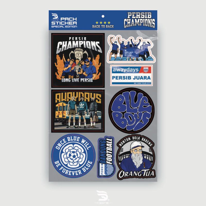 

Stiker Pack Persib Bandung Juara Persib Bandung 1933 Viking Ultras