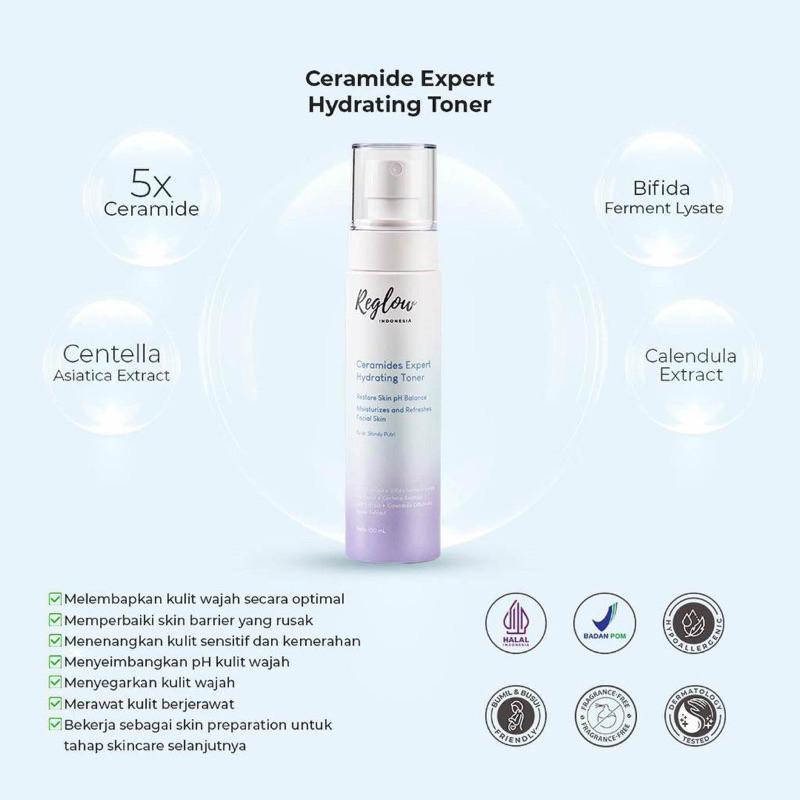 Toner Reglow Skincare Original dr shindy putri