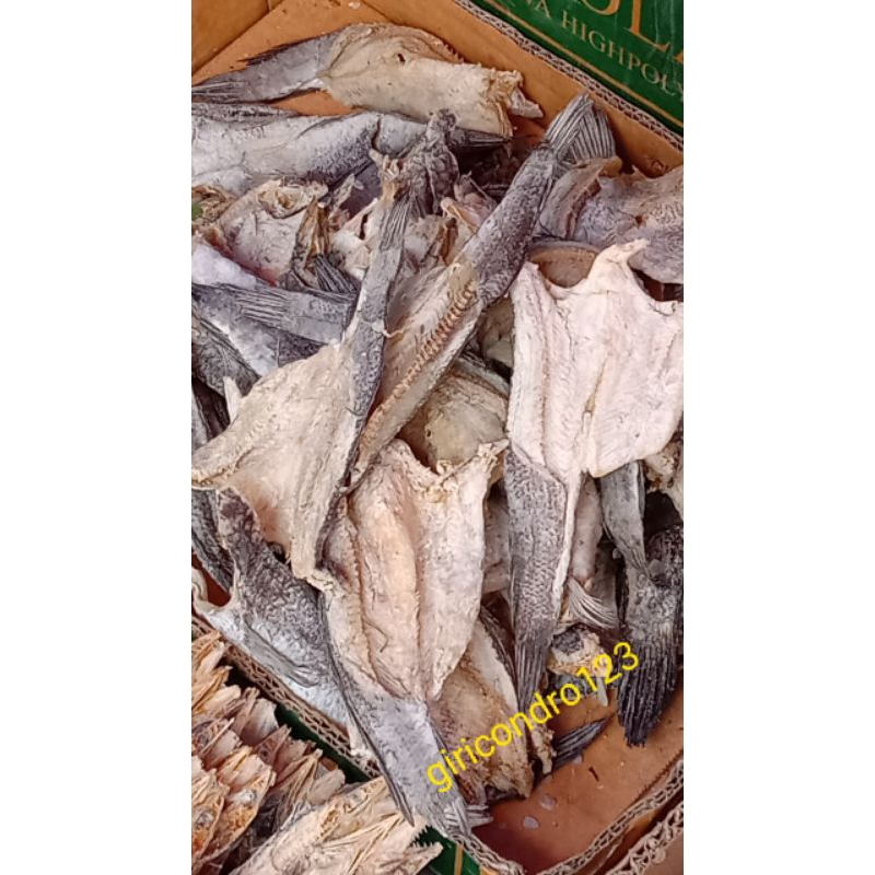 

IKAN ASIN GABUS//ASIN//GURIH//500G