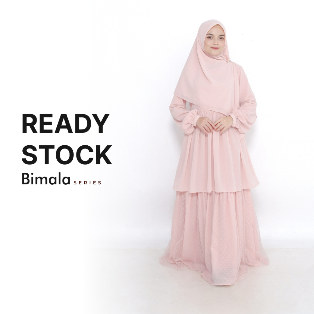 (READY STOCK) DRESS BIMALA SERIES / DRESS GAMIS BUSUI / DRESS GAMIS WISUDA / DRESS ASYALIA READY STO