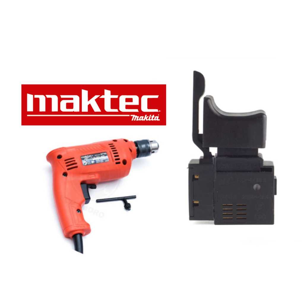 Saklar Bor Maktec / Yukido Switch Bor 10Mm MT60 MT602 MT603 MT 606 MT80B 450HD HP1630 HP1631 NEW