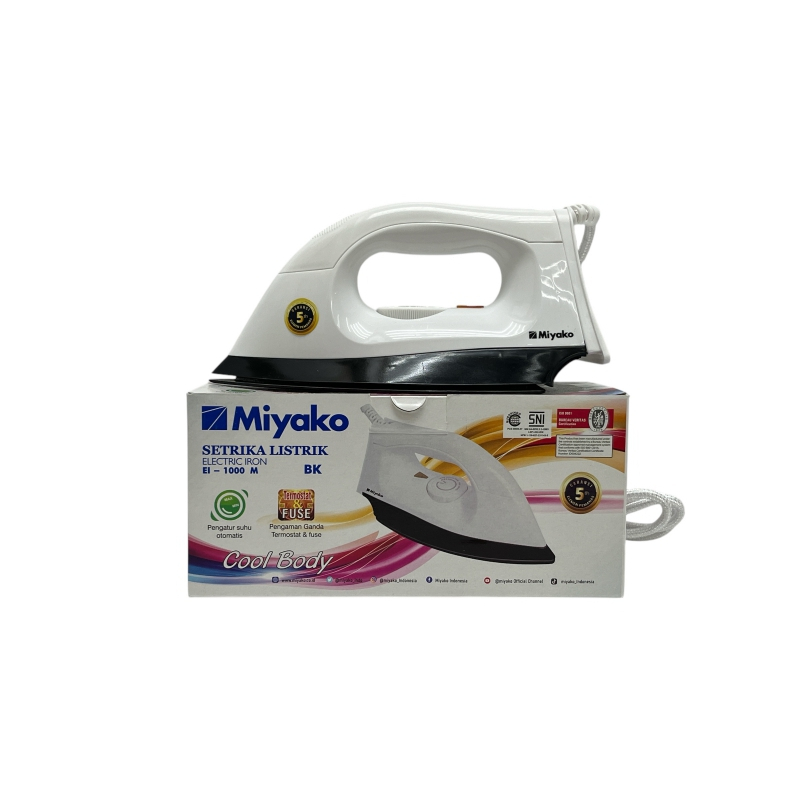 SETRIKA MIYAKO EI-1000M / SETRIKA EI-1000M BK MIYAKO